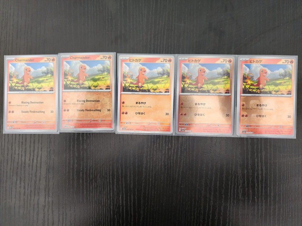 Incomplete Pokemon 151 Master Set English & Japanese Combined