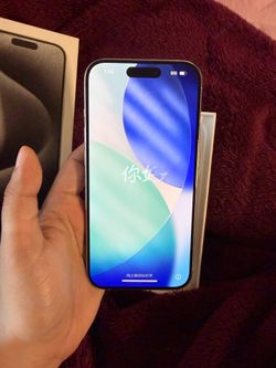 iPhone 15 Pro 256 GB unlocked