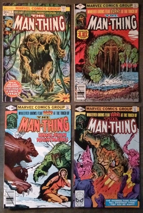 The Man-Thing #1 lot