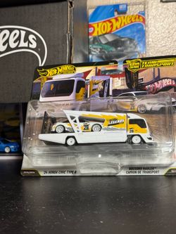 Hot wheels civic type r legends tour transport