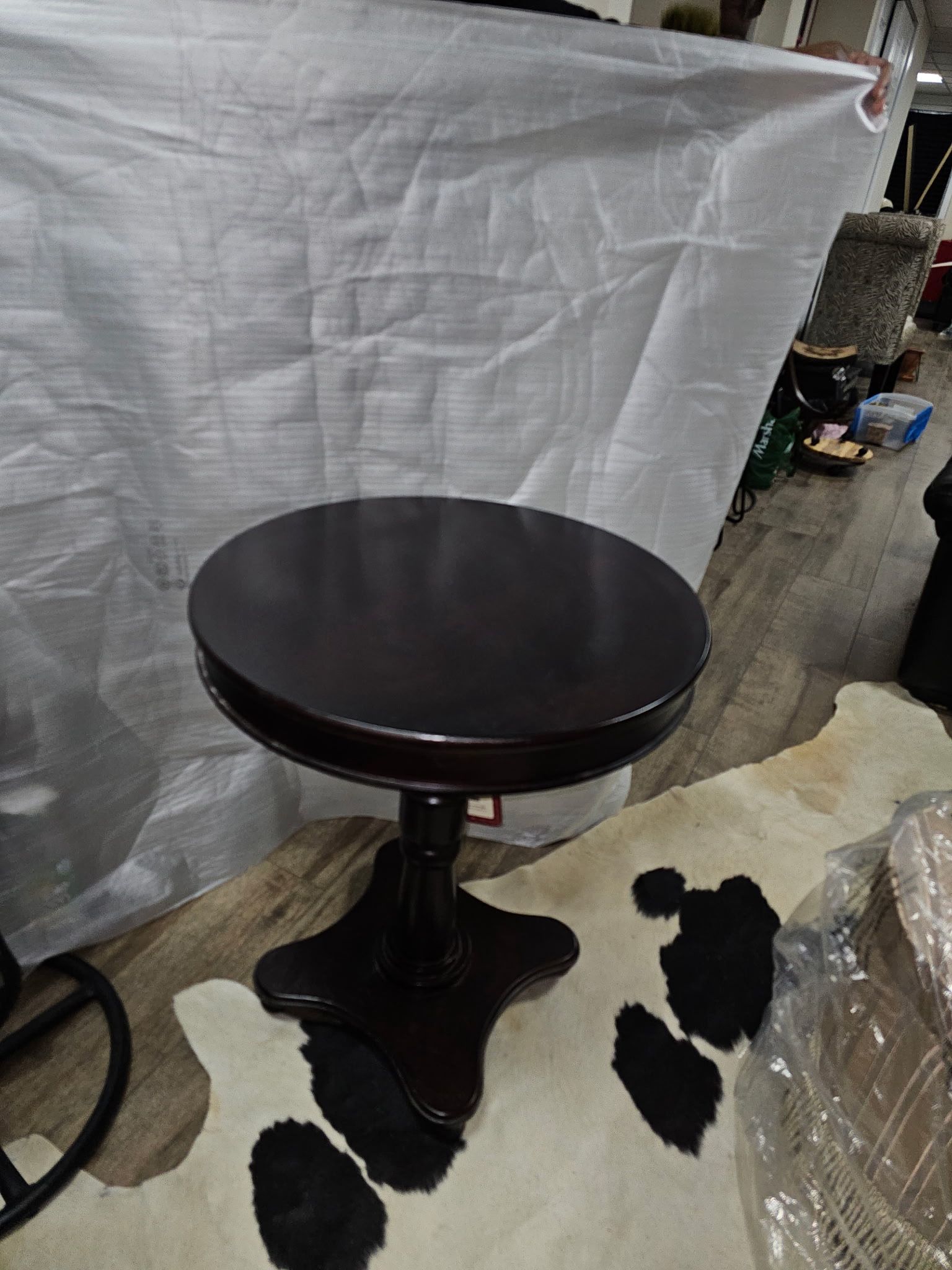 Solid Wood Side Table 