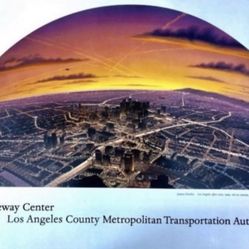 Beautiful Gateway Center Poster From Los Angeles County  
