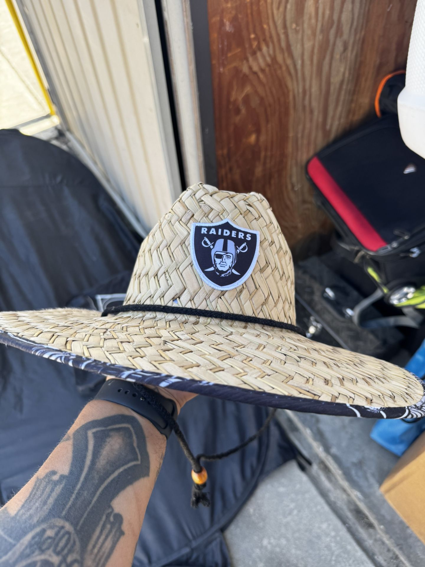 Raiders Straw Hat