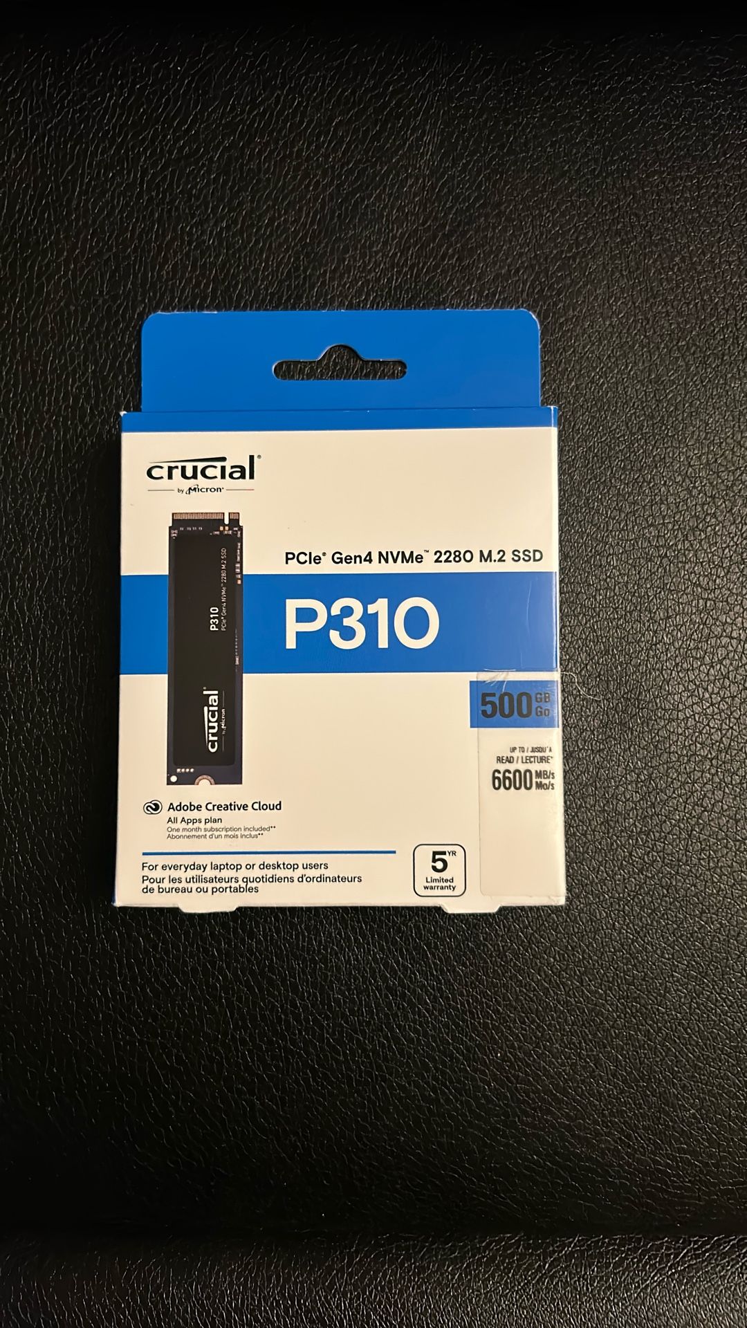 Crucial P310 500GB SSD