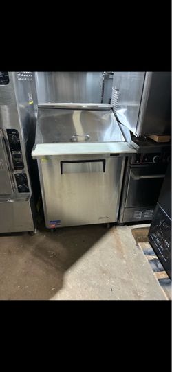 27 inch prep table refrigerator