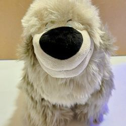 Disney Store THE LITTLE MERMAID 12” Gray Sheep Max Puppy Dog Plush 