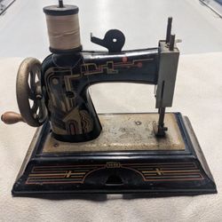 German Antique Child's  Sewing Machine