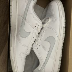 Nike Dunk White Pure Platinum Withe 