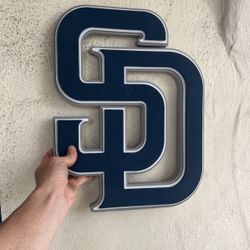 San Diego Padres 3D Foam Sign 