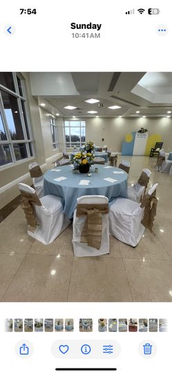 Baby Blue Tablecloths