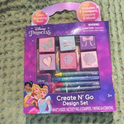 Disney Princes  create N Go Design set for girl 3+