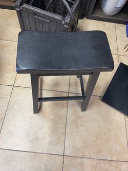 Black stool