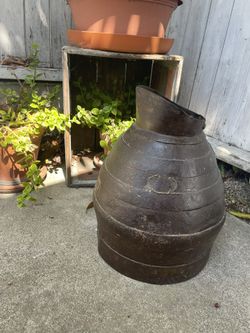 Antique Iron Pitcher 
