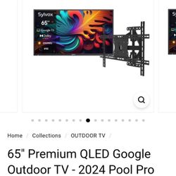 Sylvox 65" Outdoor All Weather Tv