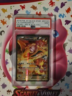 Pokemon PSA 9 Charizard XY121