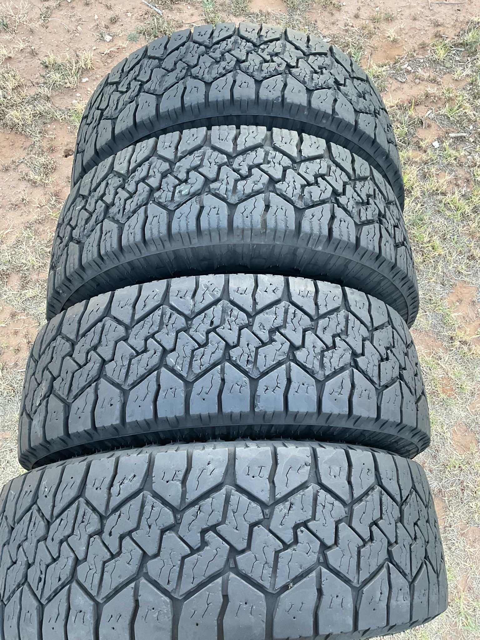 265/70R17 Nitto Exo Grappler Tire Set Of 4