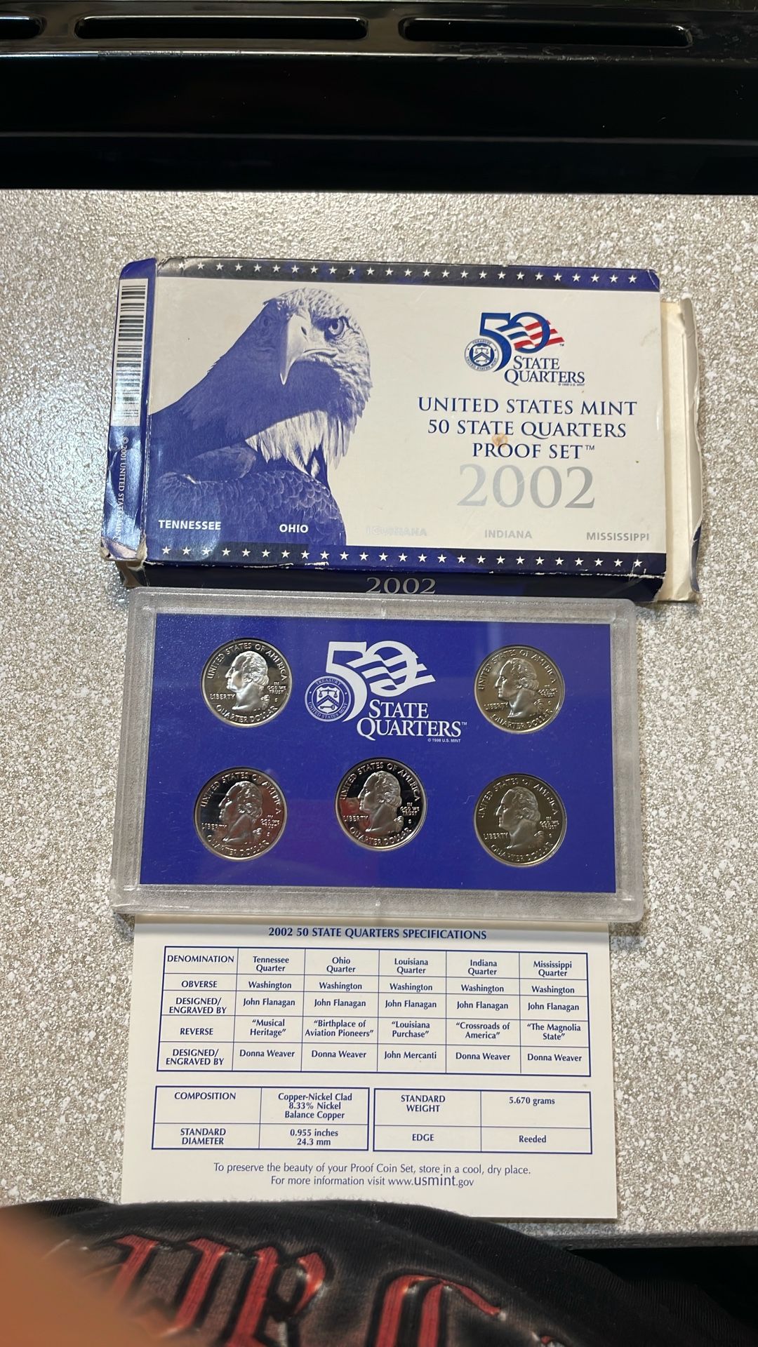 United States. Mint 2002