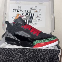 Jordan Spizikes  Black/varsity Red 