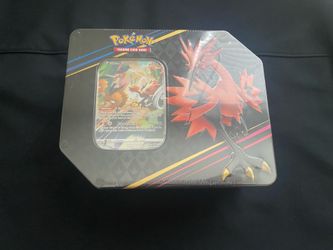 Pokémon TCG Crown Zenith Galarian Zapdos Tin