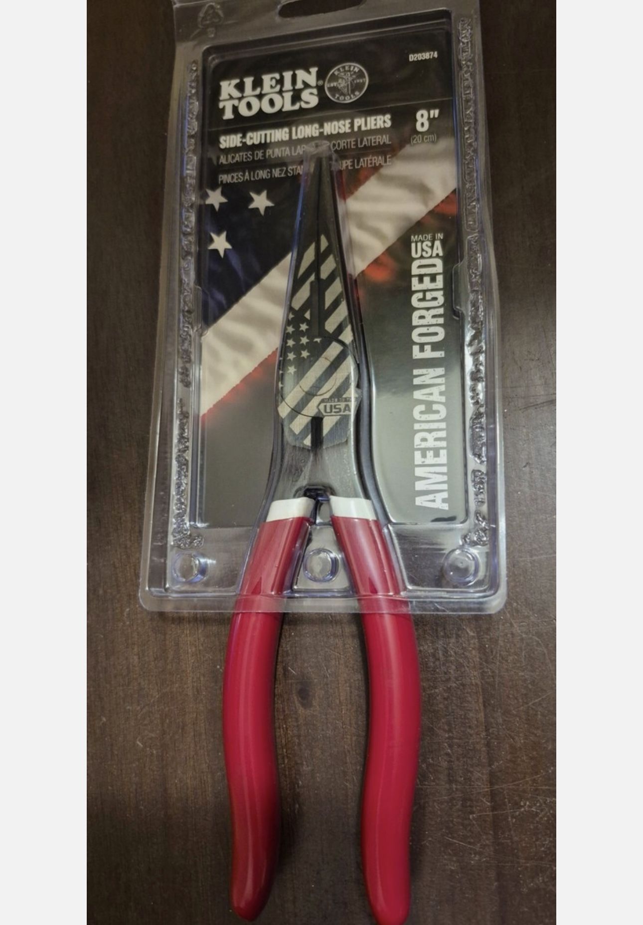 Klein American Forged Limited Edition Needle Nose Pliers