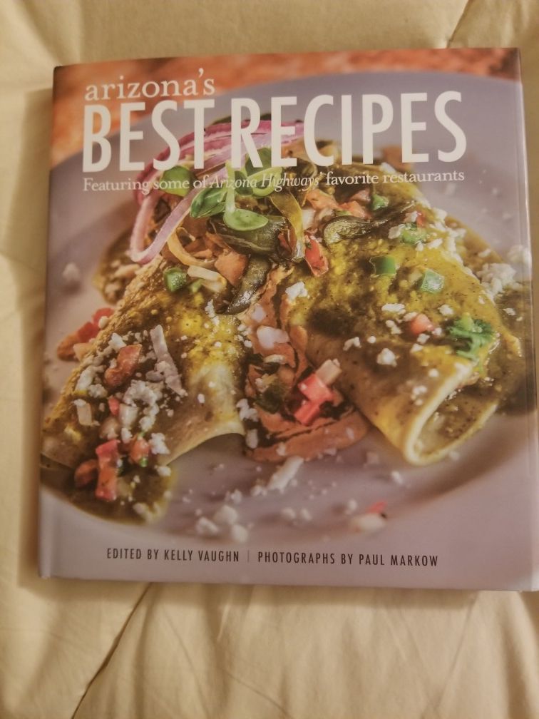 New hardcover book of Arizona recipes