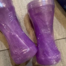 Galaxy Slime 2 Pack, Stress Relief Clear for Kids Education, Party Favors Soft & Non-Sticky Crunchy for Girls & Boys, Pink