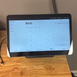 Square Register Terminal. 