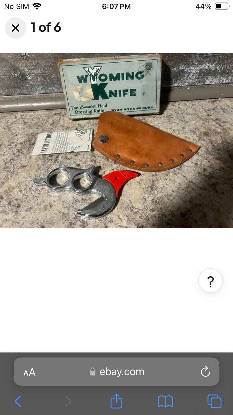 Wyoming Skinning Knife 