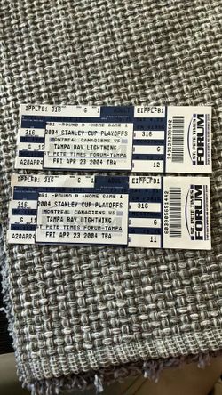 2004 Stanley cup Playoff Tickets