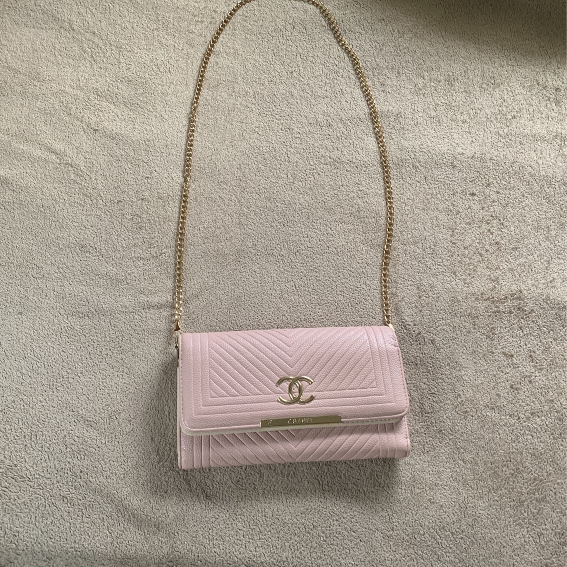 Chanel Salmon Pink Series Double Flap 