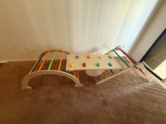 Montessori Wooden play gym