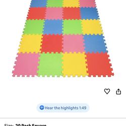 Interlocking Foam Mats