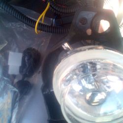 Brand New " Front Floodlights With Wiring Harness For A "Mazda 3" 2016 , Never Used