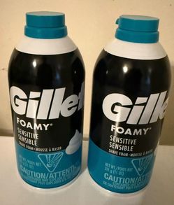Gillette shave foam ( both)