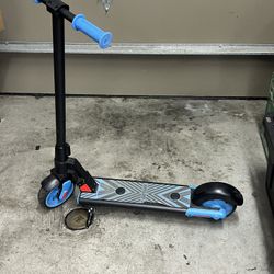 Gotrax GKS Electric Scooter for Kid Ages 6-12, 6" Wheels Lightweight Electric Kick Scooter for Kid, Blue