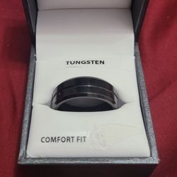 Men's Tungsten Engagement Ring
