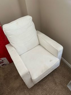 White Rocking Chair