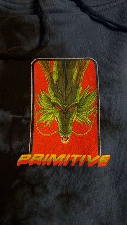 Primitive dye dragon ball z hoodie