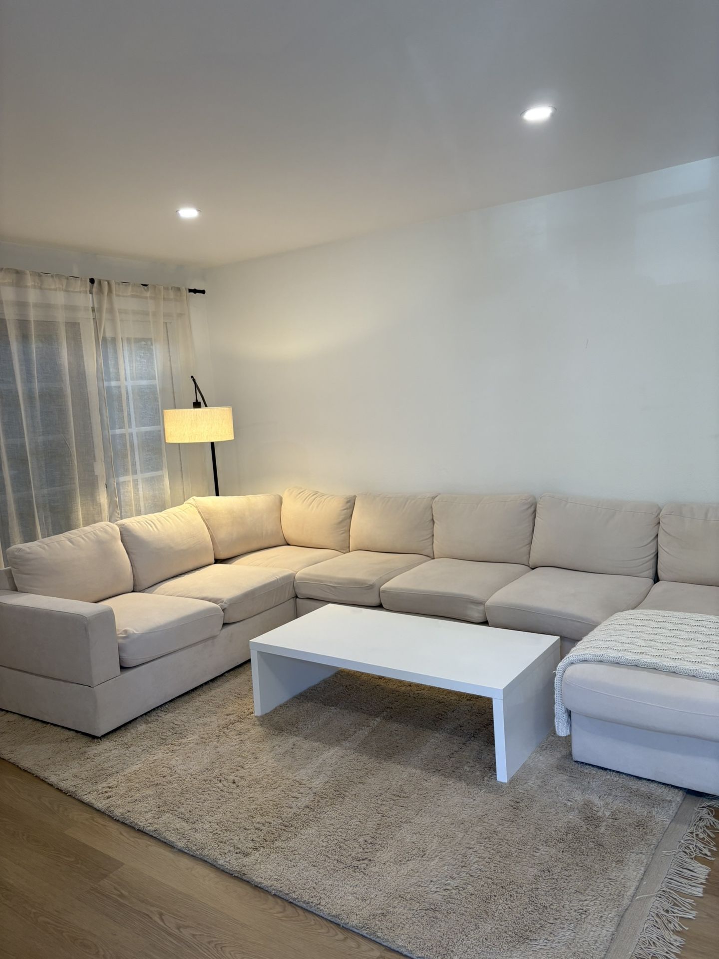 Off White Colored Couch