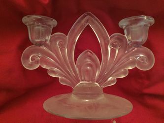 Glass Candle Holder