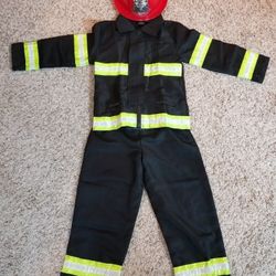 Reflective Child Firefighter Costume