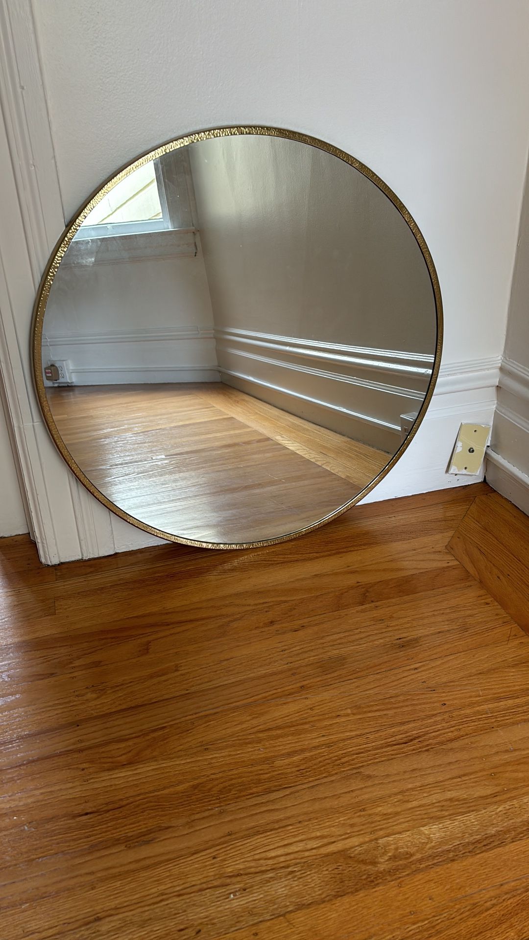 Gold Rimmed Mirror