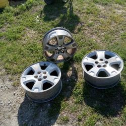 Full Set Of 17" 5 Lug 2006 Ford Freestyle Rims 