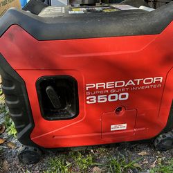 PREDATOR 3500 Watt SUPER QUIET Inverter Generator with CO SECURE Technology, California Compliant