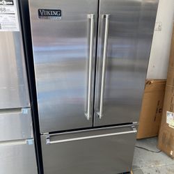 VIKING FRENCH DOOR REFRIGERATOR COUNTER DEPTH