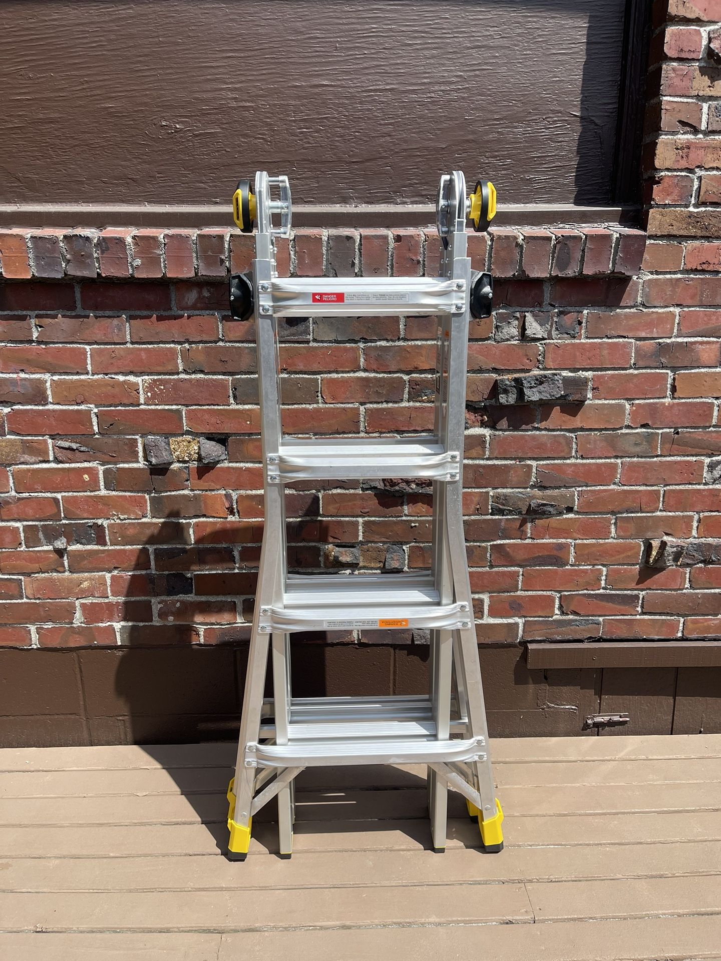 Gorilla Multi Position Ladder- 18 Ft Reach