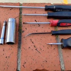 8 Piece Lot Of Snap-on Tools