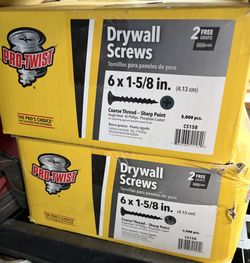 Drywall screws !