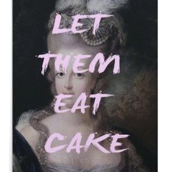 Let Them Eat Cake canvas 