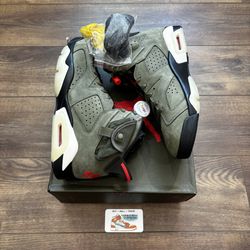 Brand new - Jordan 6 Travis Scott Olive 